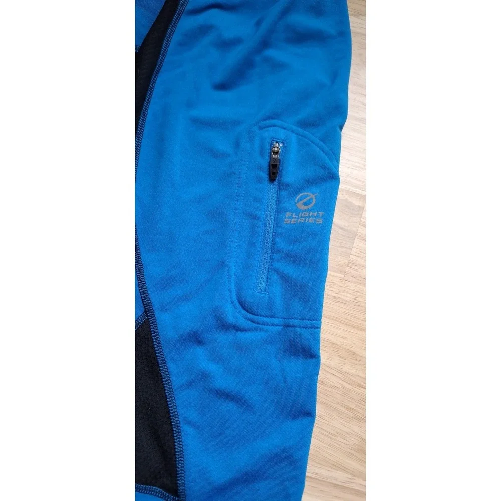 The North Face Flight Series Blue Mens Lg Long Sleeve 1/4 Zip  Pullover